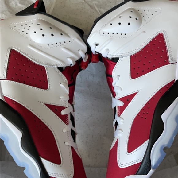 Jordan carmine 6’s